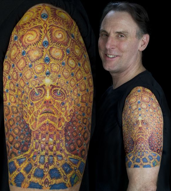 Tatouage Psych delique D0wn